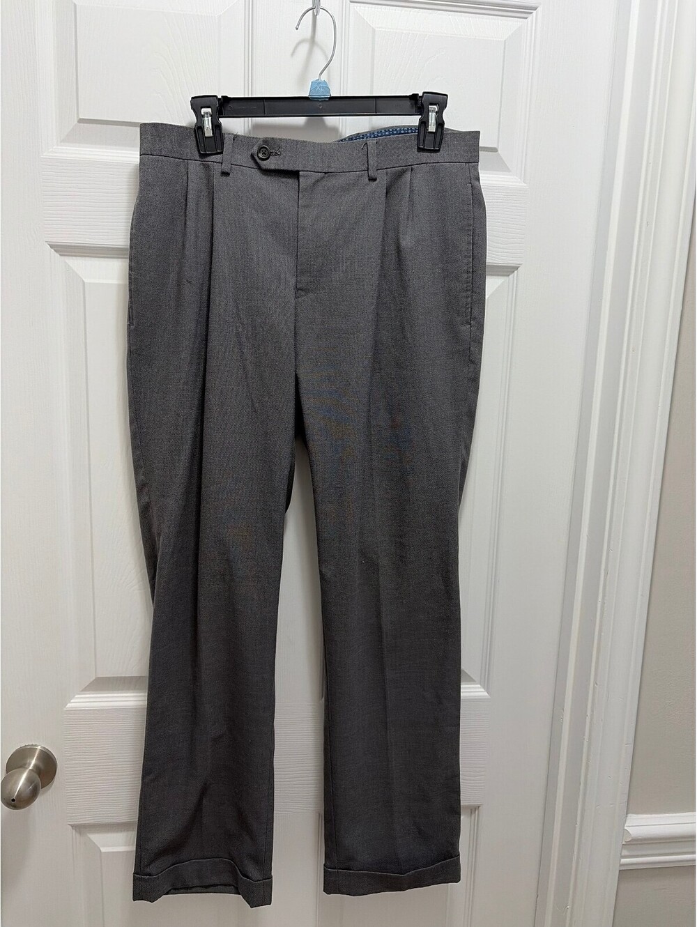 Lauren Ralph Lauren Men's Gray Dress Pants Size 38W x 30L